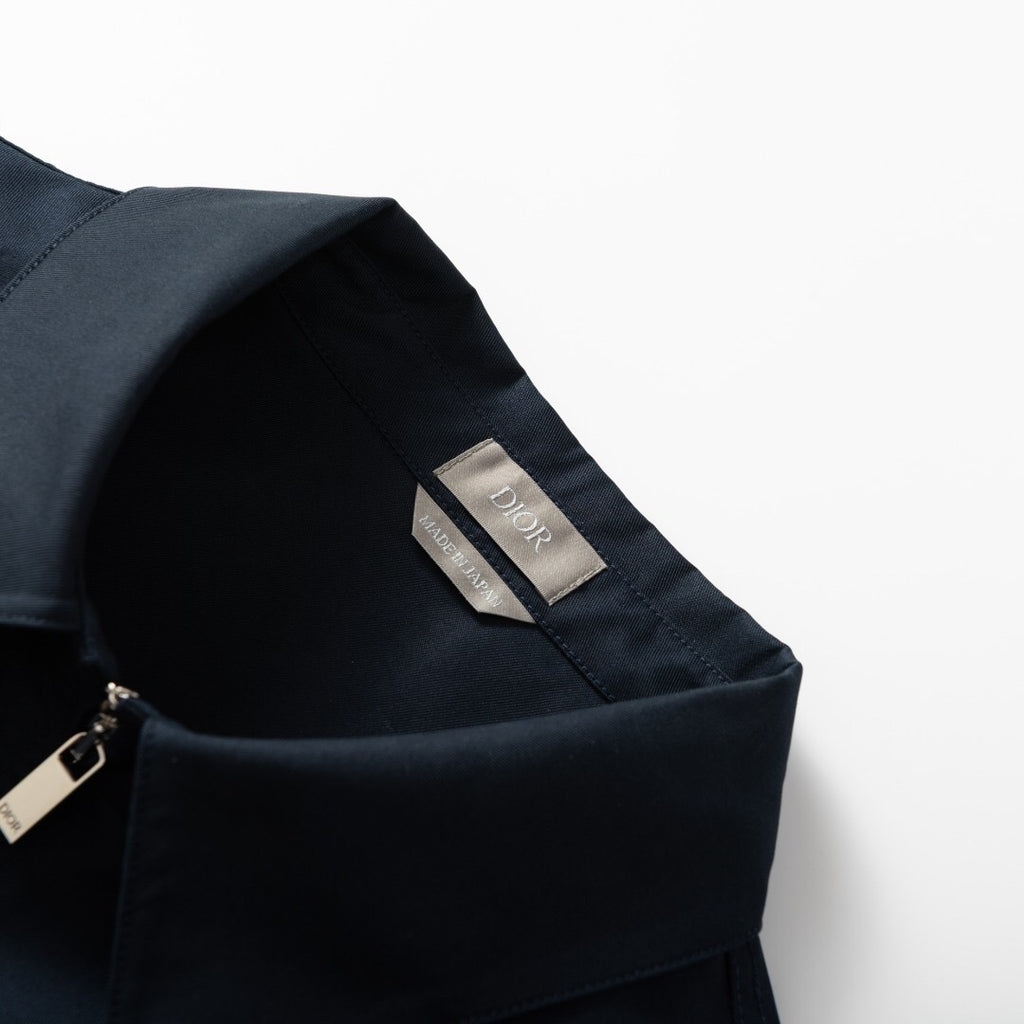 Dior Icon Embroidery Jacket - (Navy Blue)