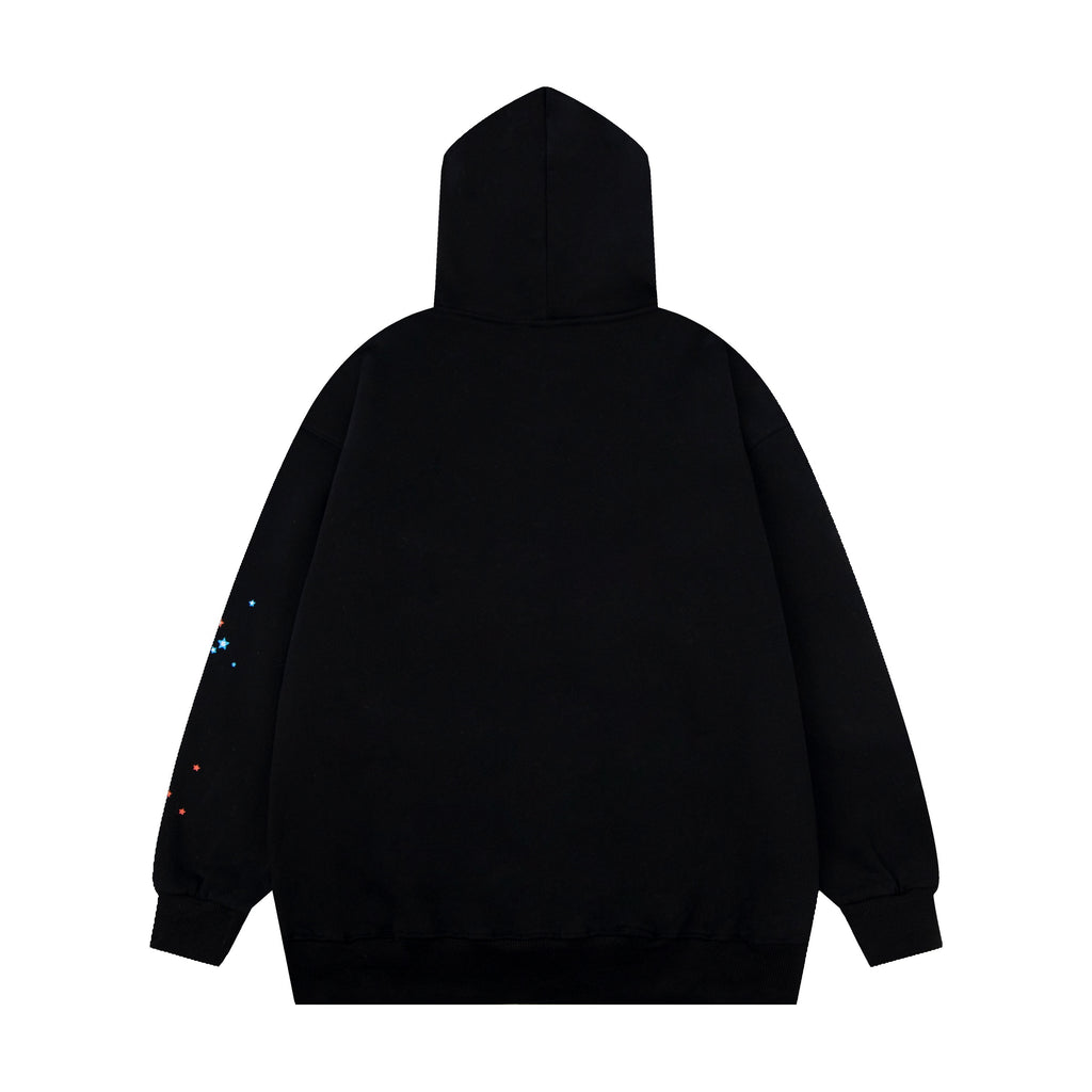 SP5DER 555 Hoodie "Black"