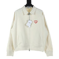 Christian Dior Red Heart Embroidery Jacket