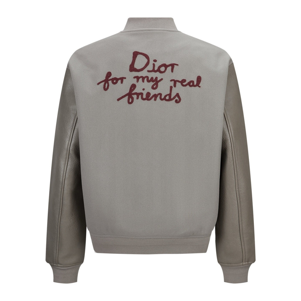 Dior CD Baseball Suede Jacket