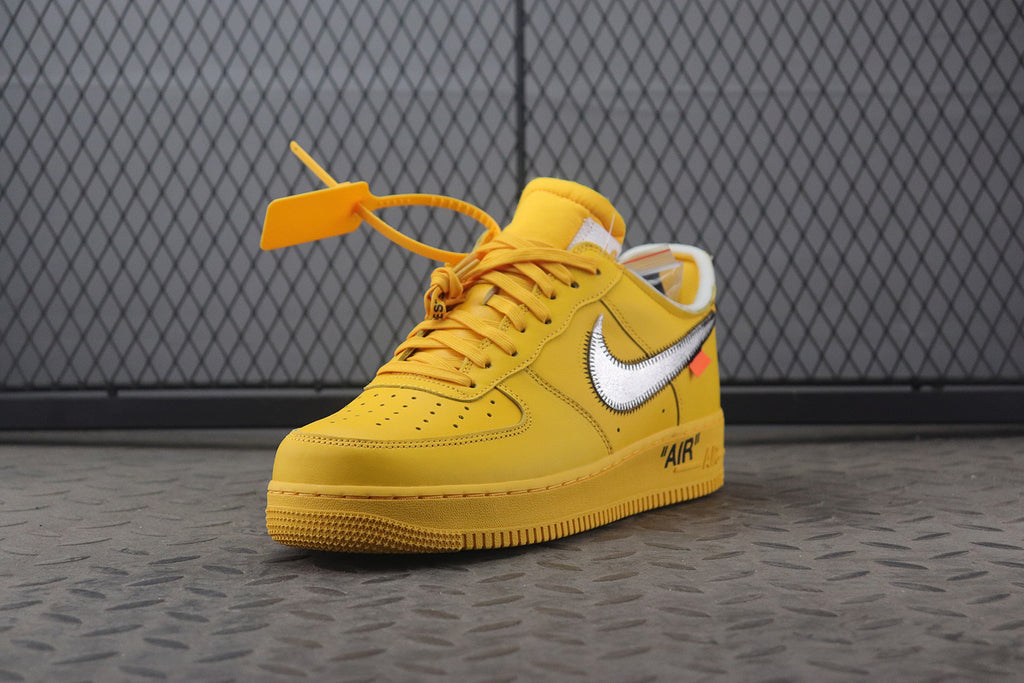 حذاء Air Force 1 Low "Off-White - "University Gold"