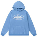 Corteiz Alcatraz Baby Blue Hoodie