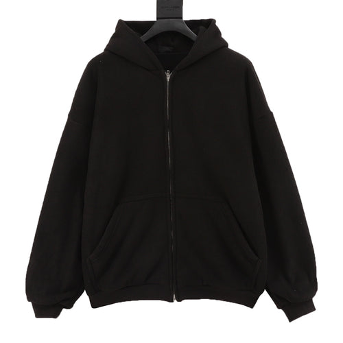 Balenciaga-Street View Teddy Hooded Jacket