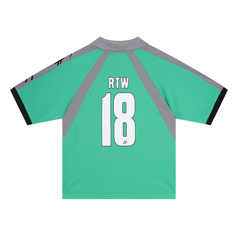 Corteiz “Island” Jersey (Lime/White)
