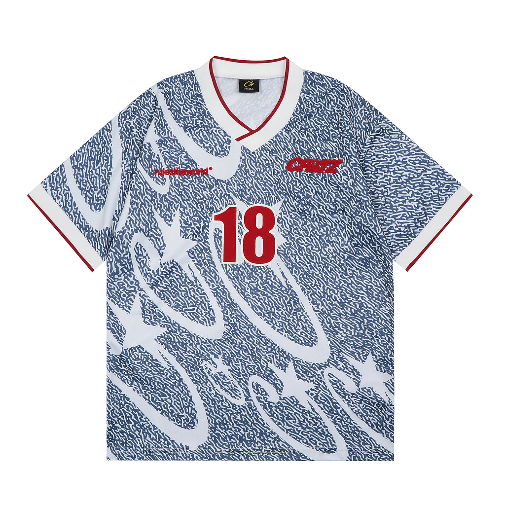 CRTZ All-Over Script Football Jersey