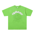 Sp5der Web Graphic T-Shirt (Green/White)