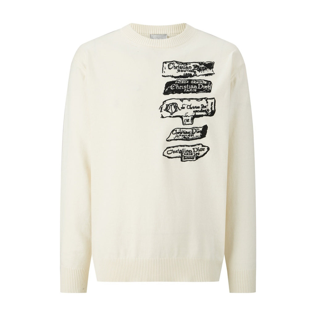 Christian Dior Wool Sweater - (White)