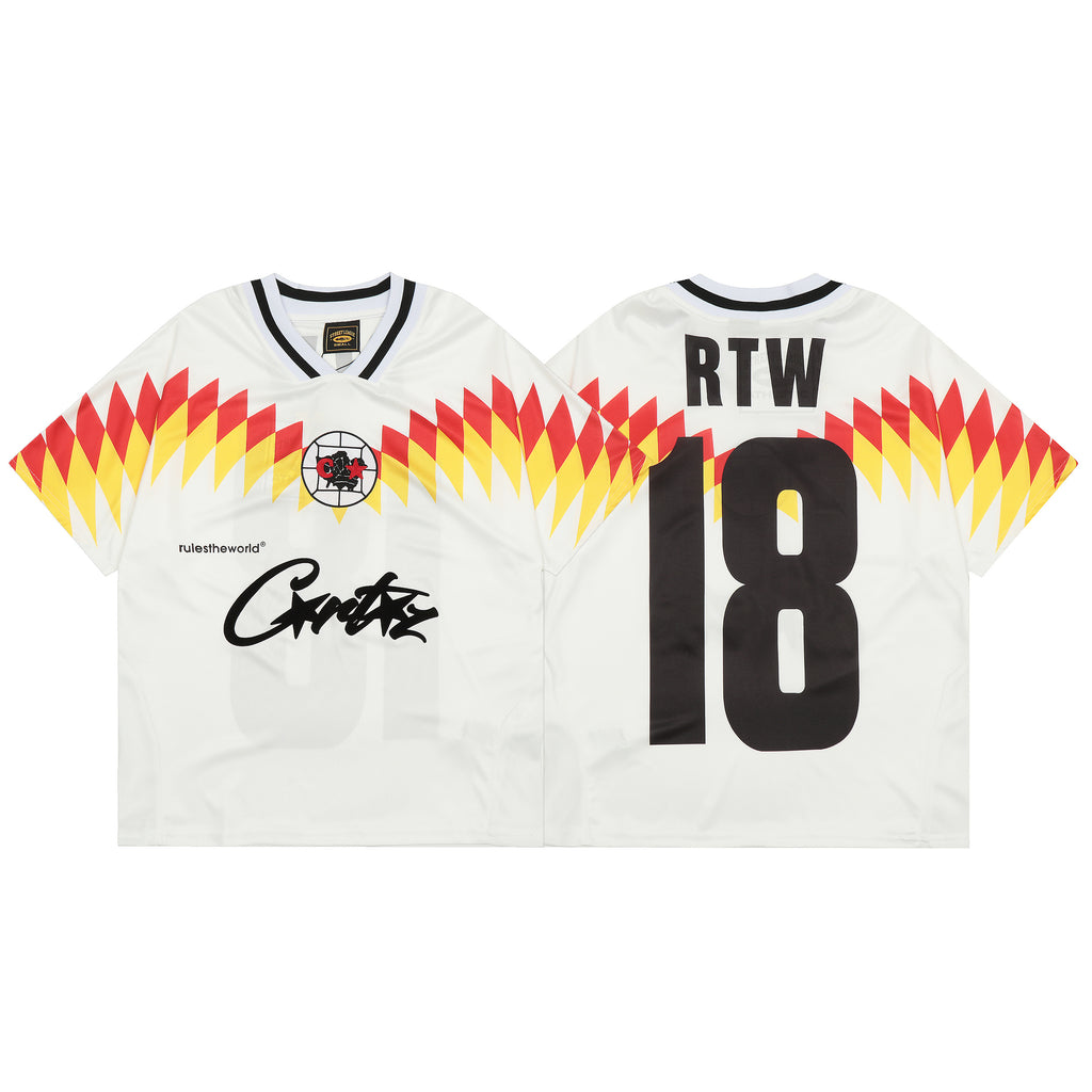Corteiz RTW #18 Football Jersey (Germany 94-Inspired)