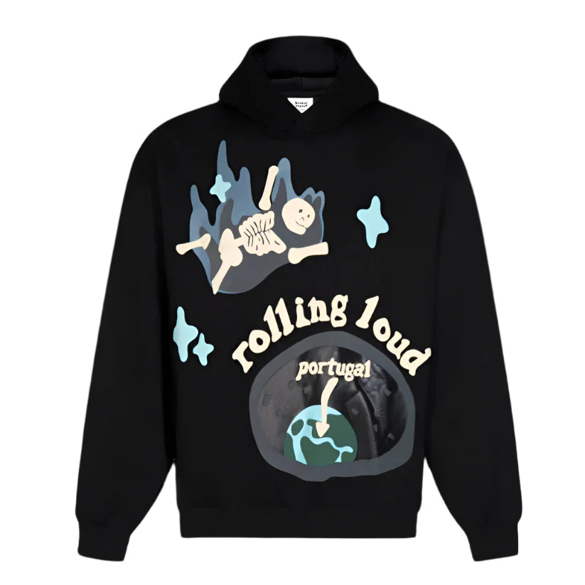 Broken Planet "Rolling Loud Portugal" Hoodie Black