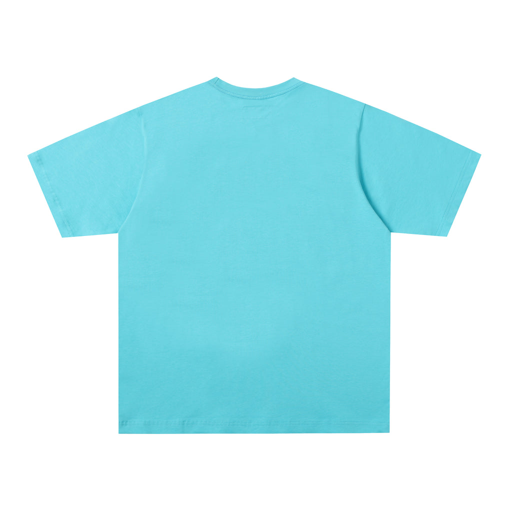 Sp5der Web Graphic T-Shirt (Blue / White )