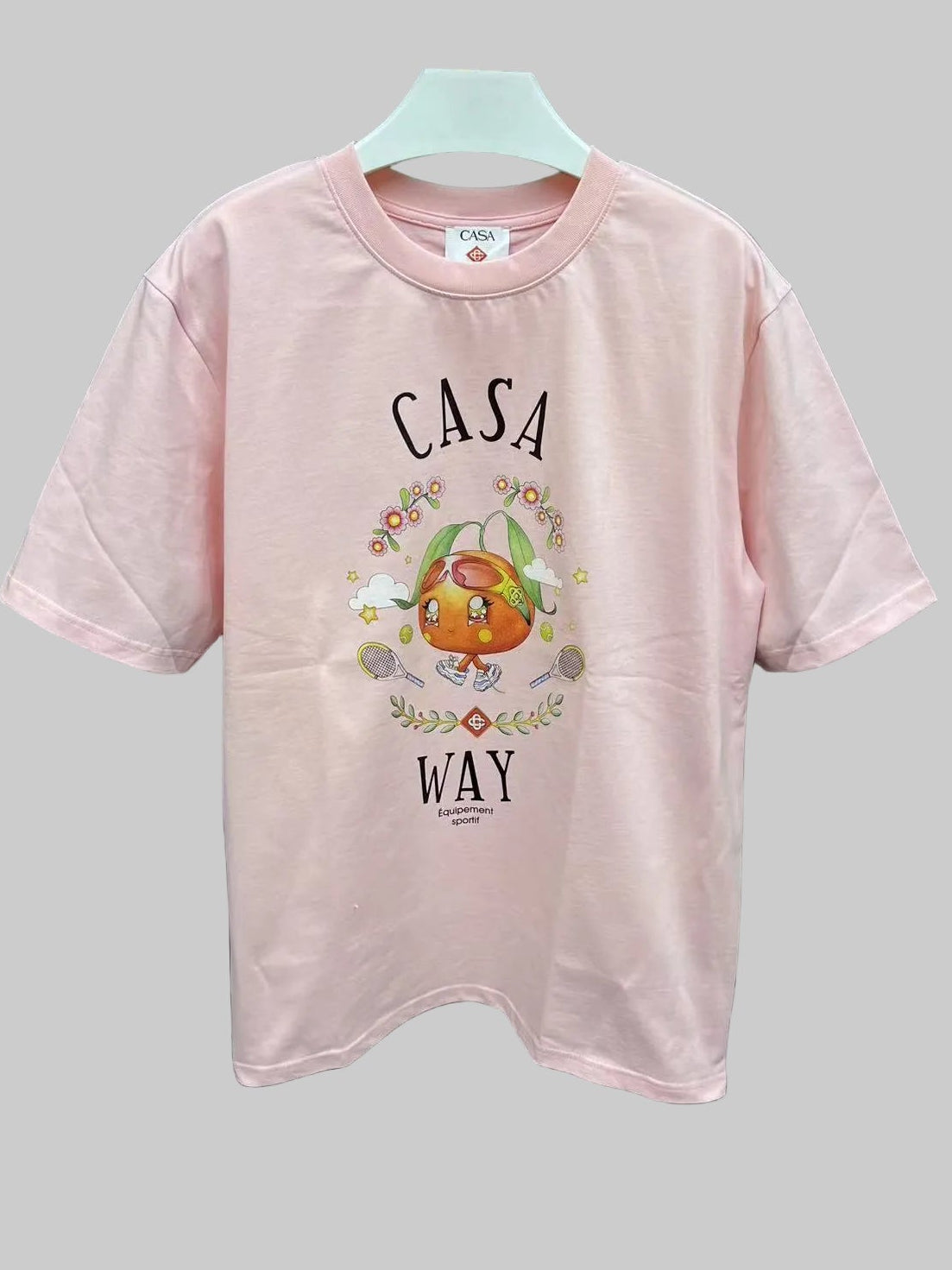 Casablanca “Casa Way” Graphic T-Shirt – Pink