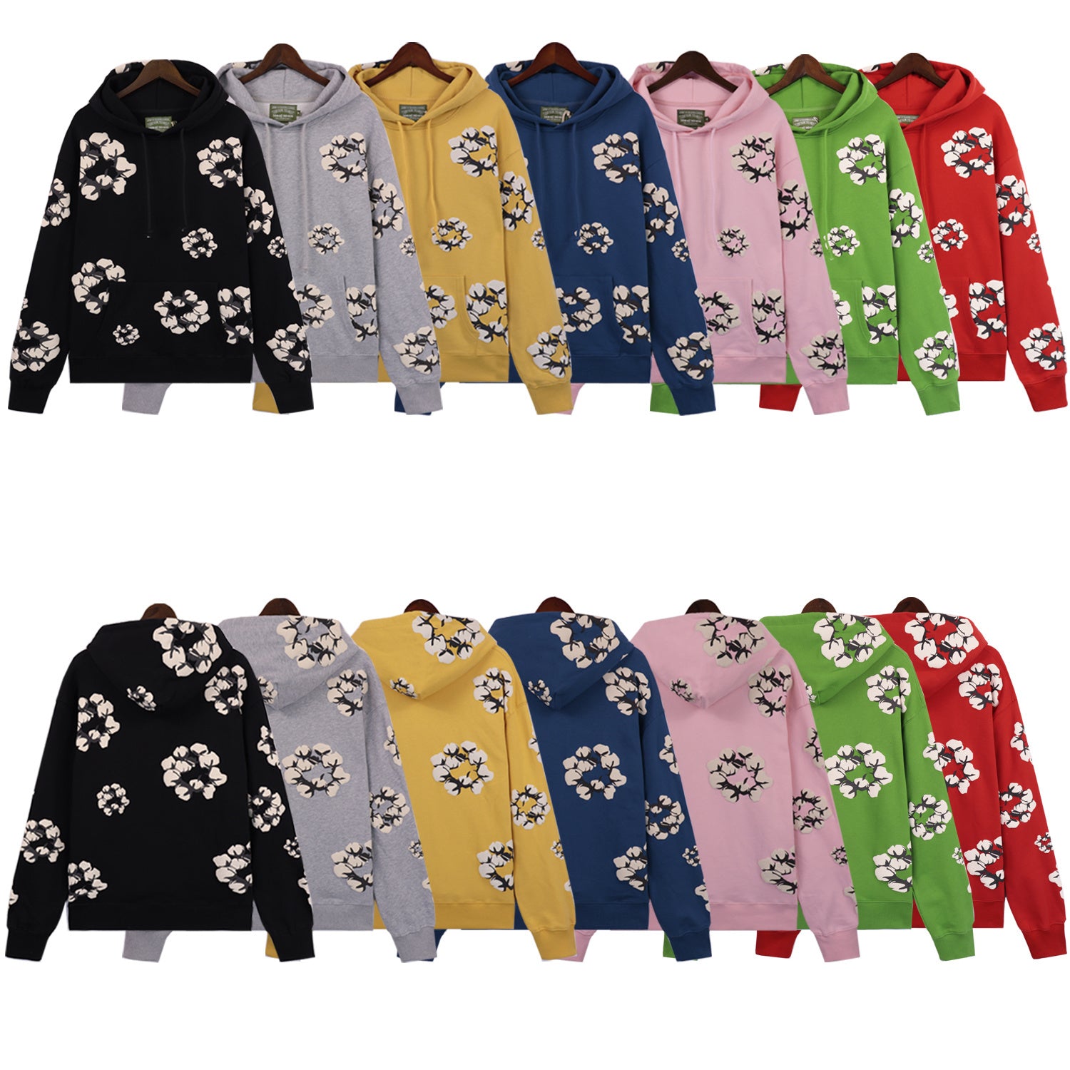 Denim Tears Cotton Wreath hoodie Tracksuit