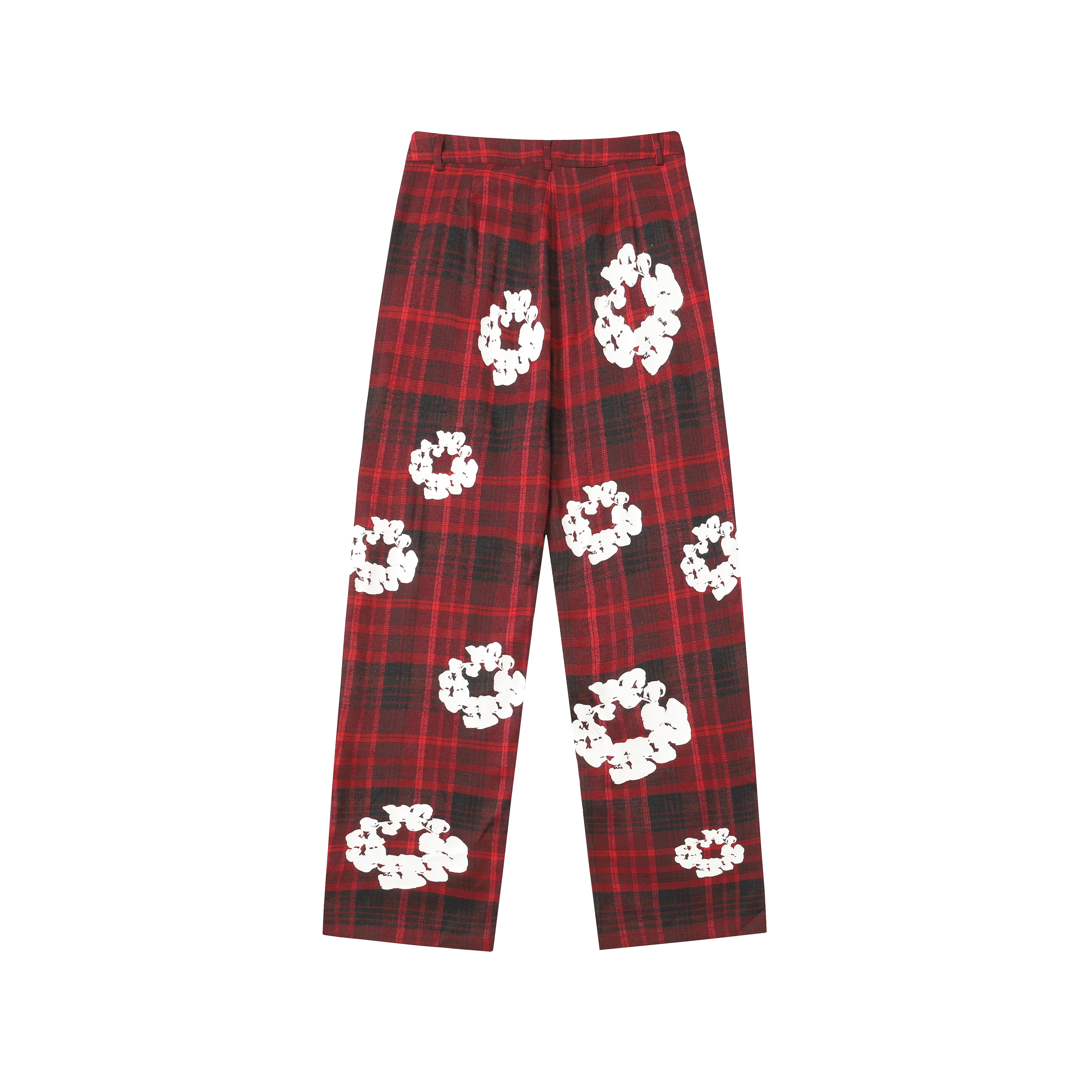 Denim Tears Cotton Wreath Plaid Sweatpants