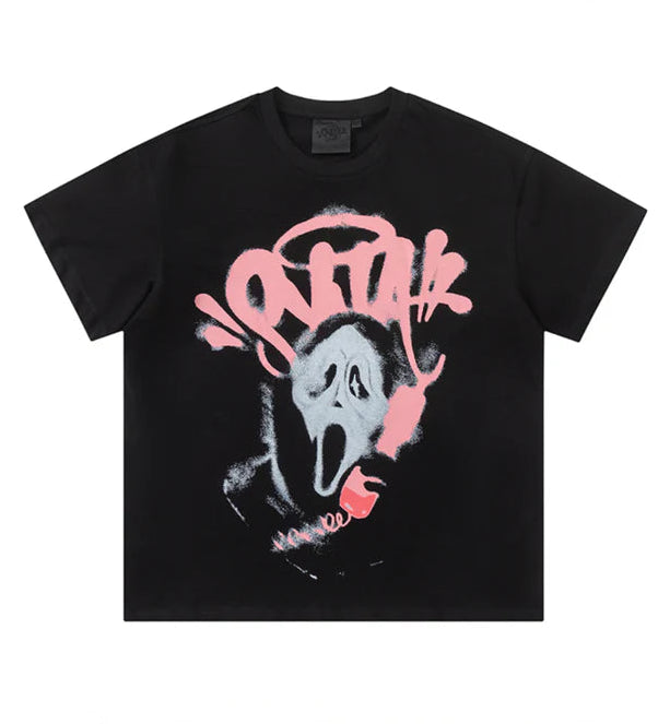 Syna World Purple Ghostface Tshirt - Black