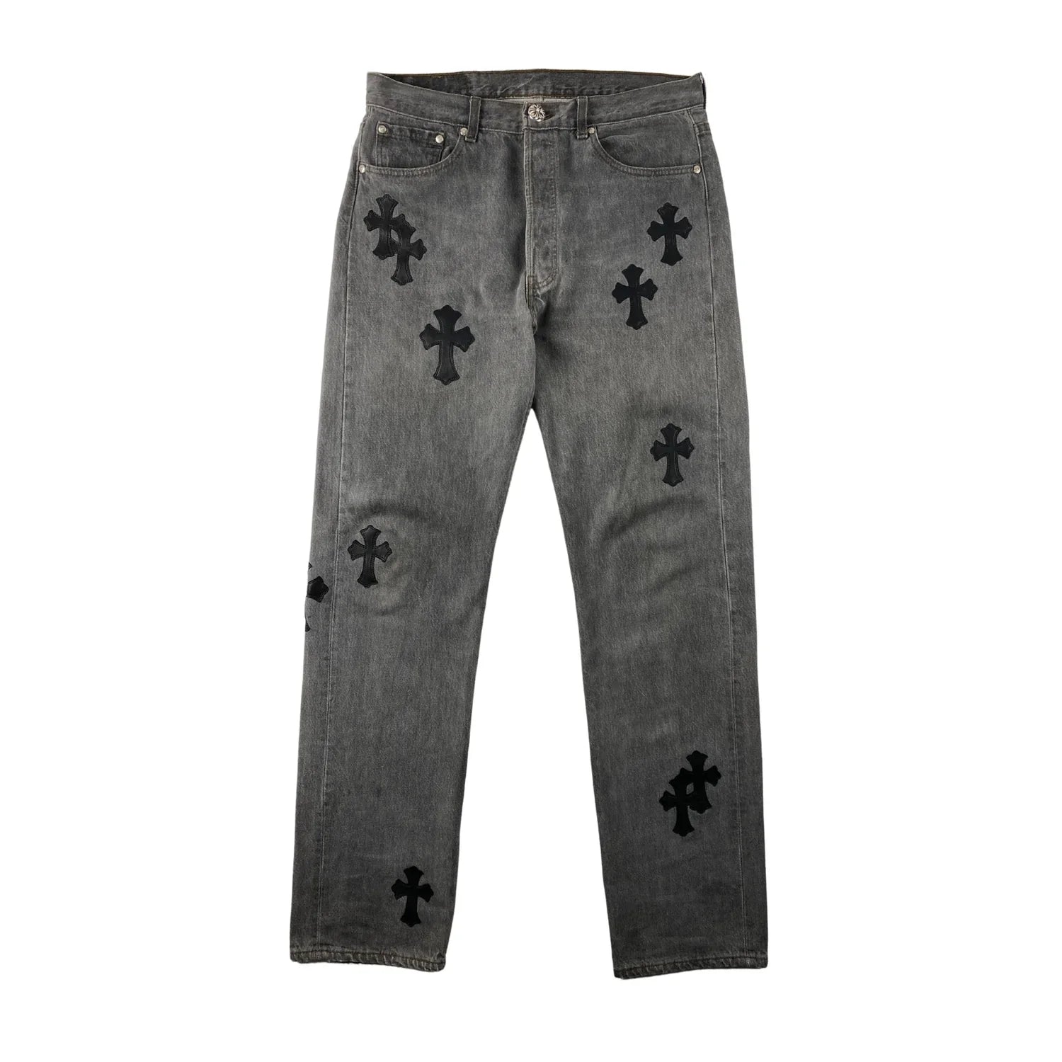 Chrome Hearts Jeans Grey