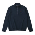 Polo Ralph Lauren Quarter-Zip Sweatshirt – Blue/Red