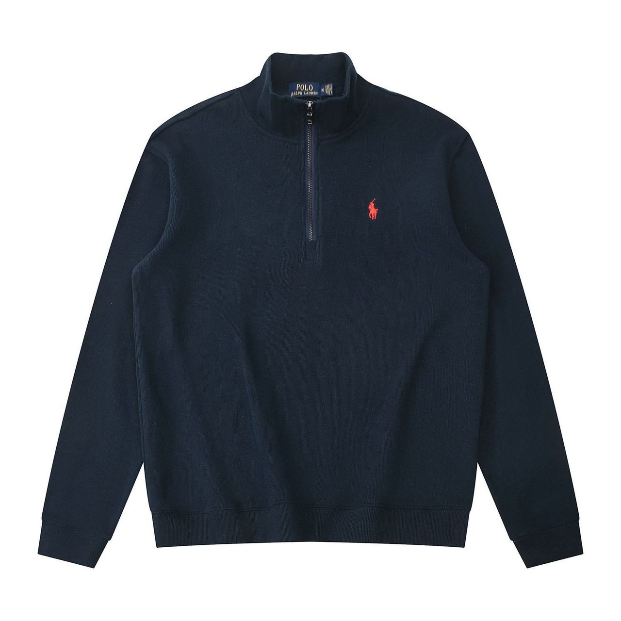 Polo Ralph Lauren Quarter-Zip Sweatshirt – Blue/Red