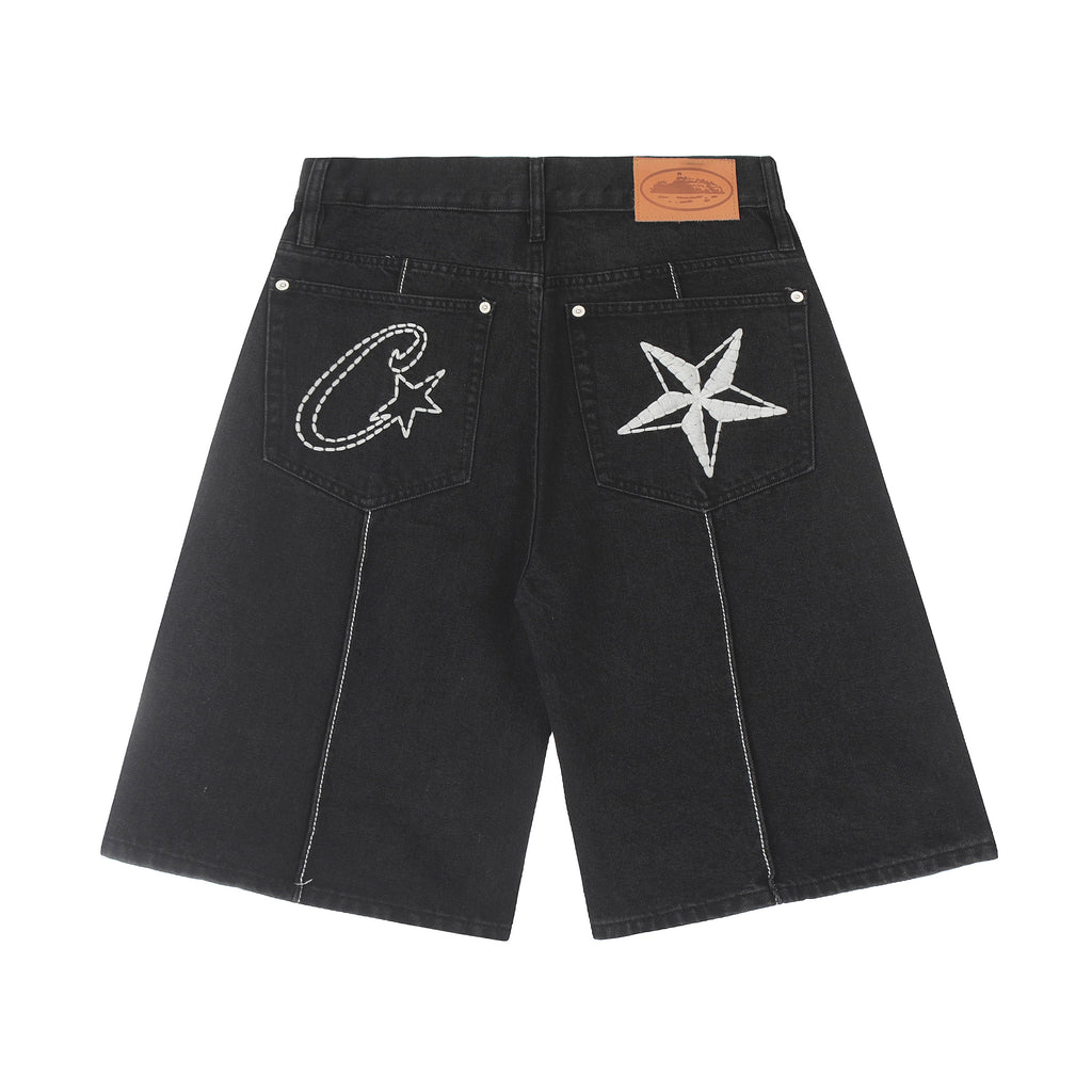 Corteiz Denim Jean Shorts