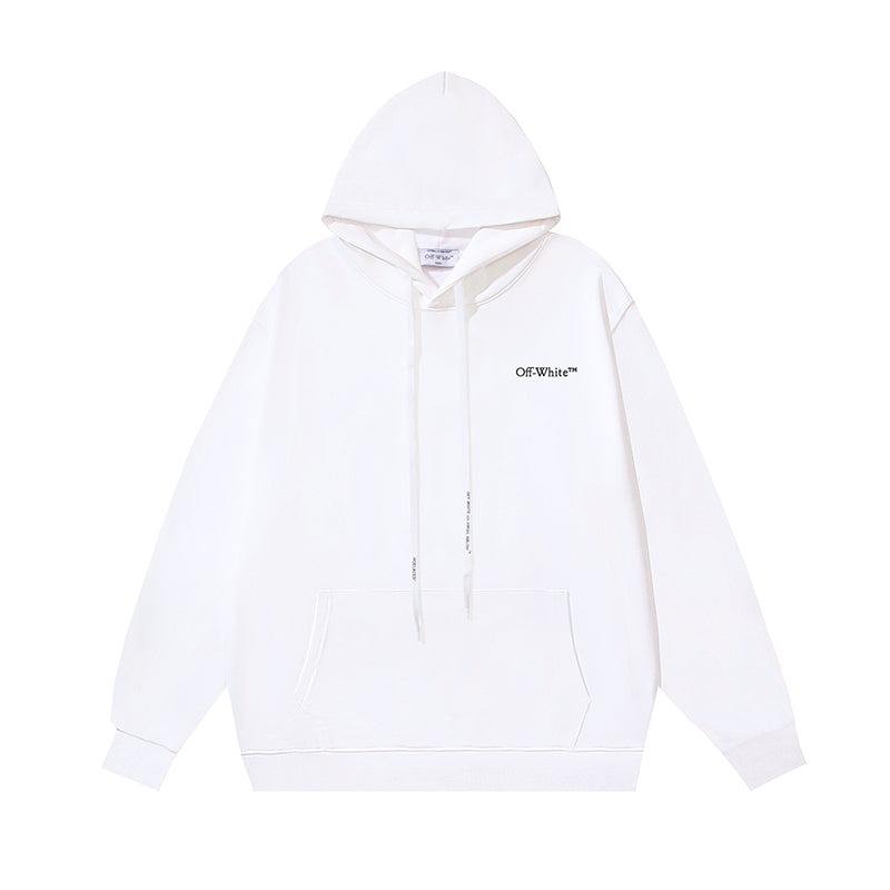 OFF-WHITE retro arrow hooded sweatshirt