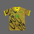 Corteiz CRTZ All-Over Script Jersey (Yellow/Green) – No.18