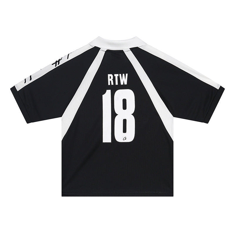 Corteiz “Island” Jersey (Black/White)