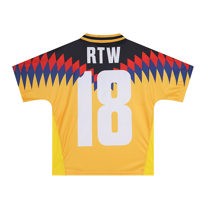 Corteiz RTW #18 Football Jersey – Colombia-Inspired