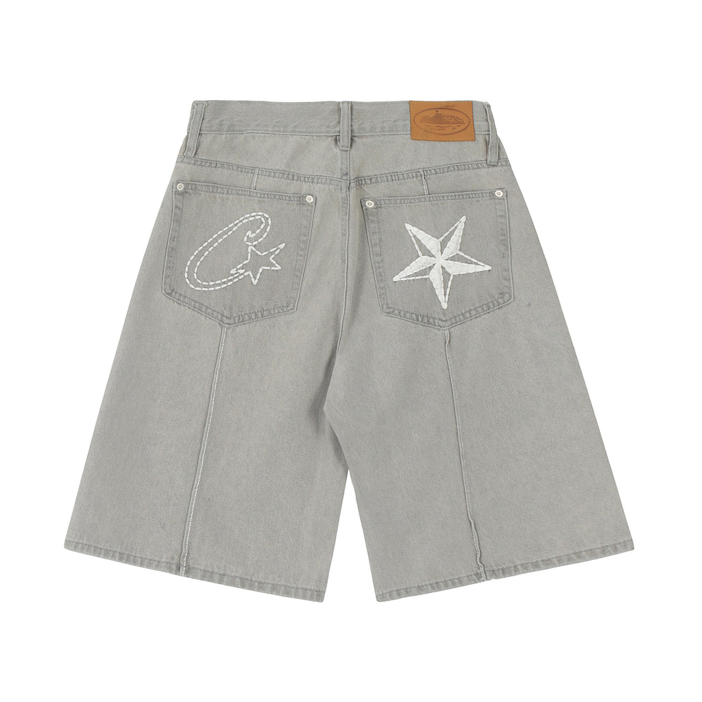 Corteiz Denim Jean Shorts