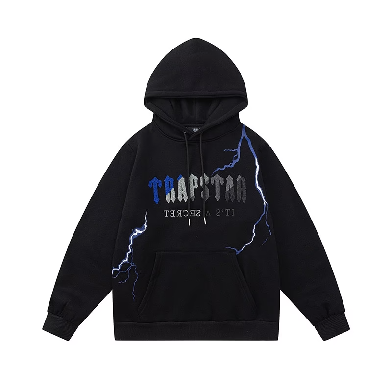 بلوزة فضفاضة بغطاء رأس من Trapstar لفصل الخريف والشتاء