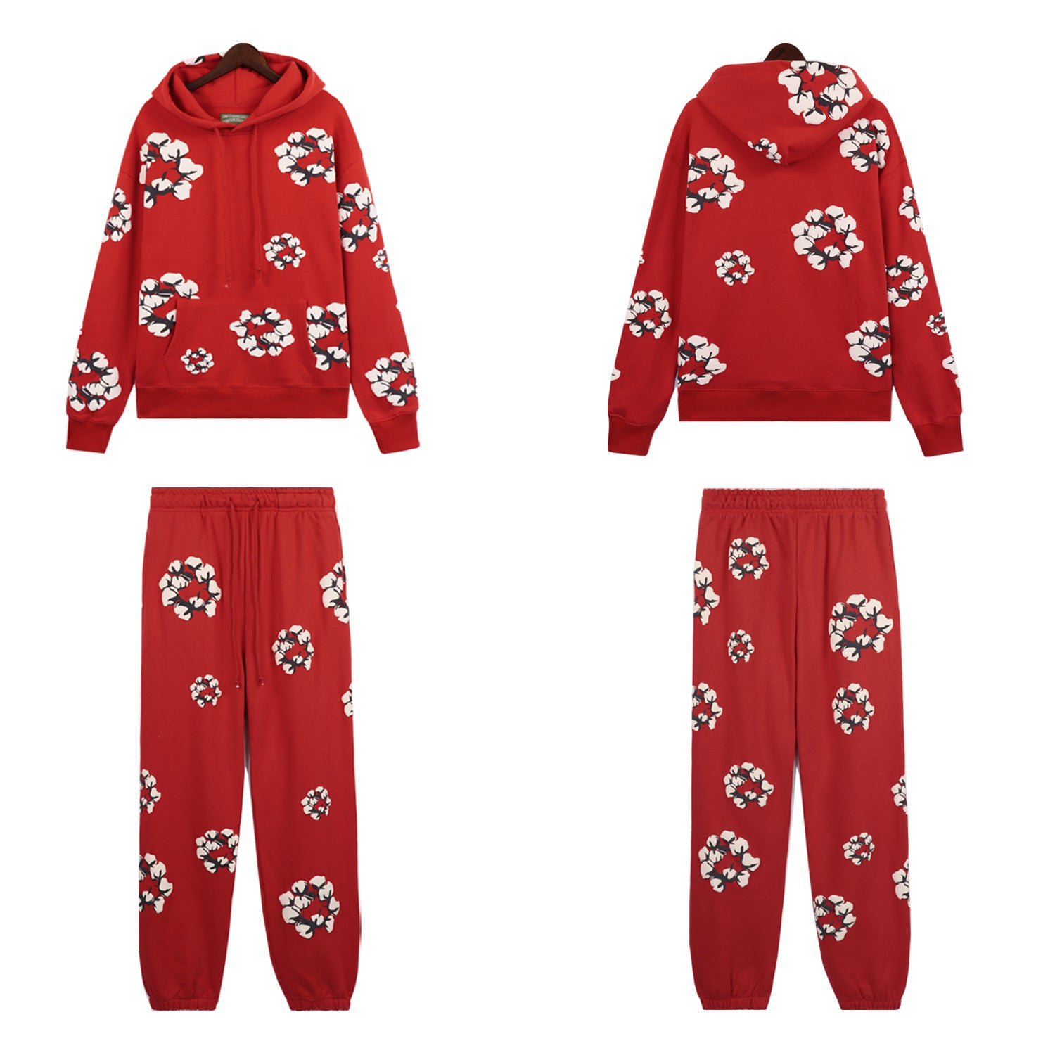 Denim Tears Cotton Wreath hoodie Tracksuit