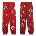 Denim Tears Cotton Wreath Sweatpants (Red)