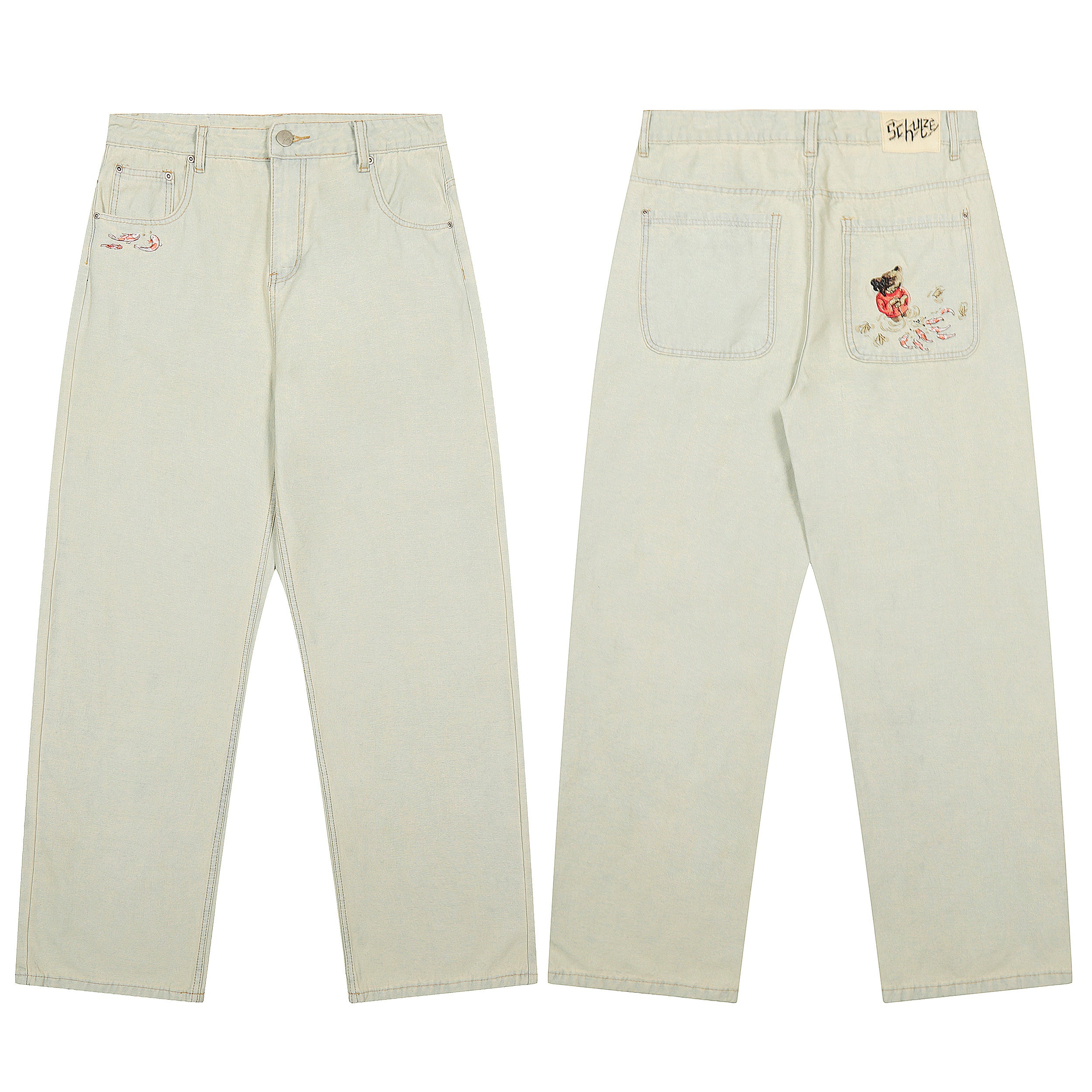 derschutze koi fish denim