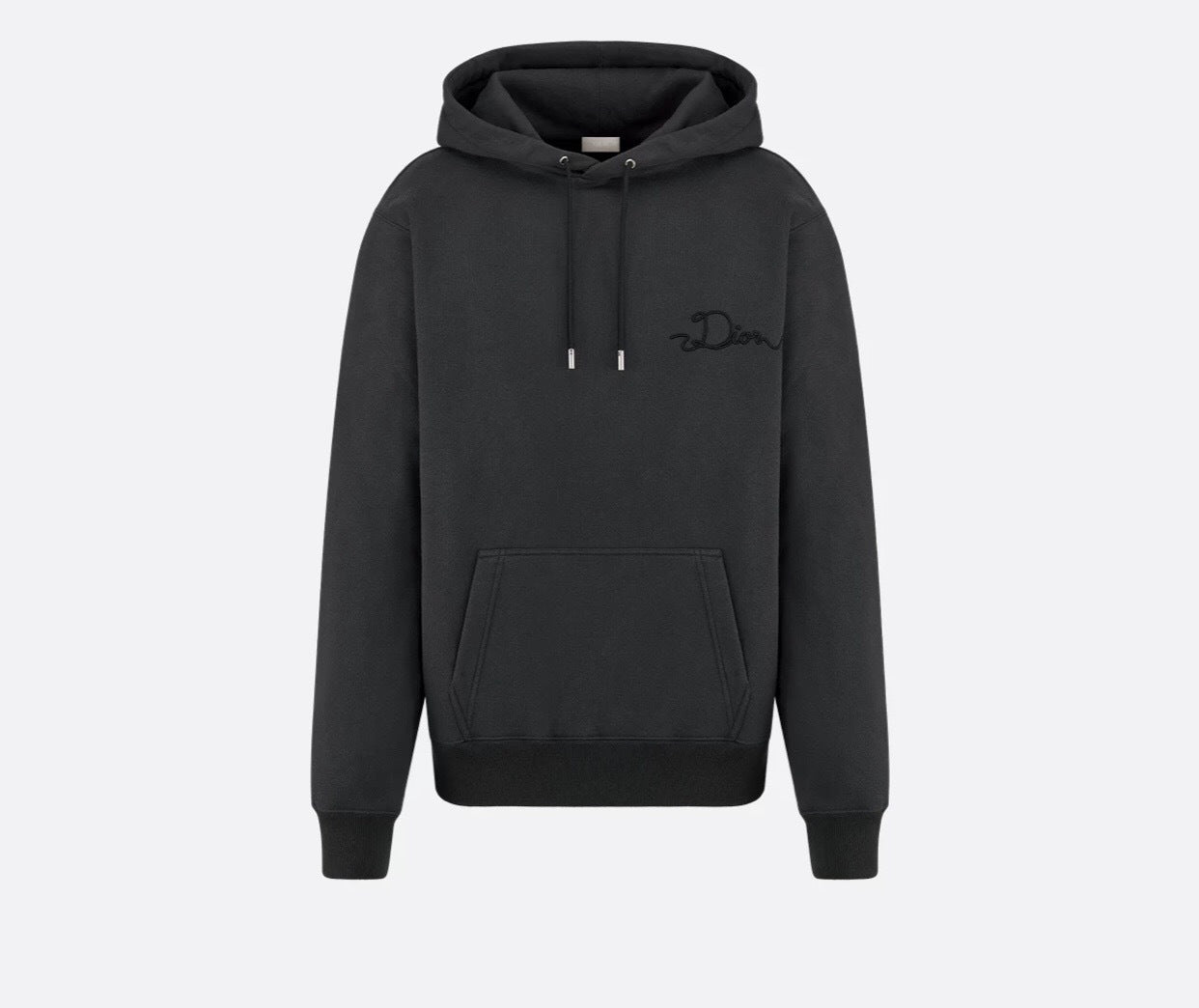 Dior Ribbon Embroidery Logo Hoodie