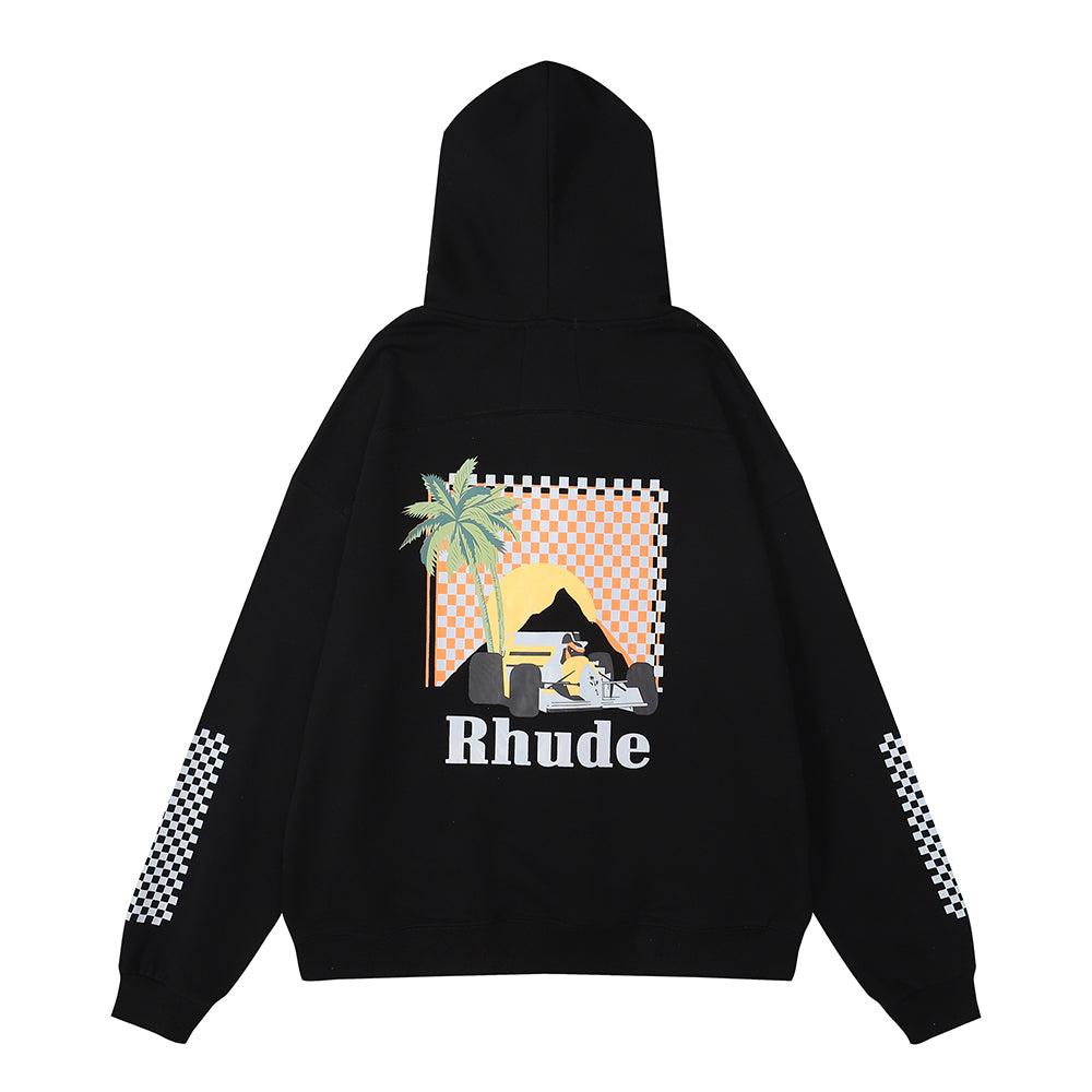 هودي ماركة أمريكية عصرية Rhude Coconut Racing