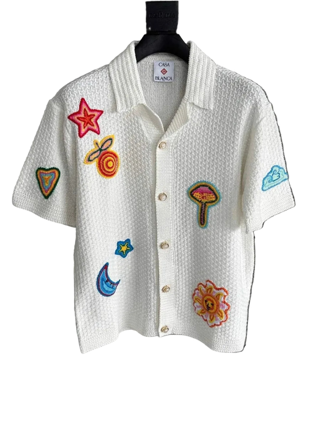 Casablanca Stars Knitted Shirt