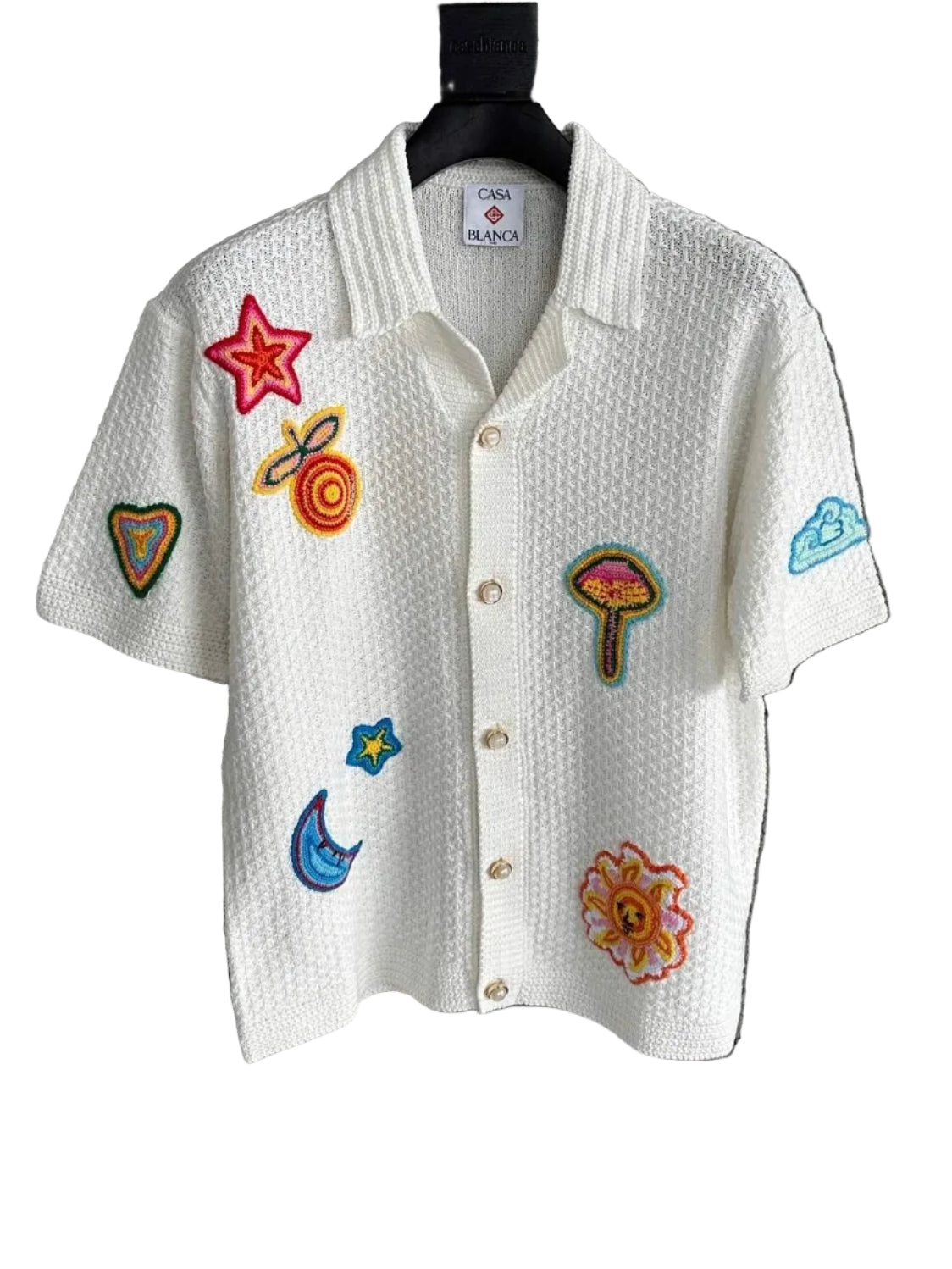 Casablanca Stars Knitted Shirt