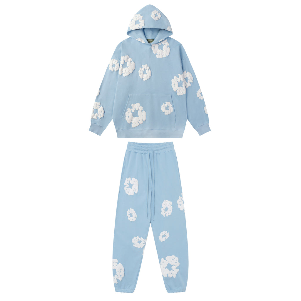 Denim tears - hoodie set